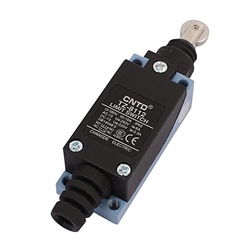 Sourcingmap 1 Set TZ-8112 Parallel Roller Plunger Actuator Limit Switch 6A/250VAC 0.3A/220VDC for CNC Mill 3D Printer Door Switch - Image 2