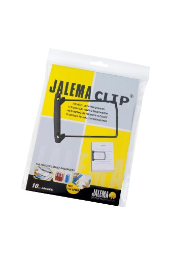 Preisvergleich Produktbild Jalema 5710246 Clip, 10er Packung, schwarz
