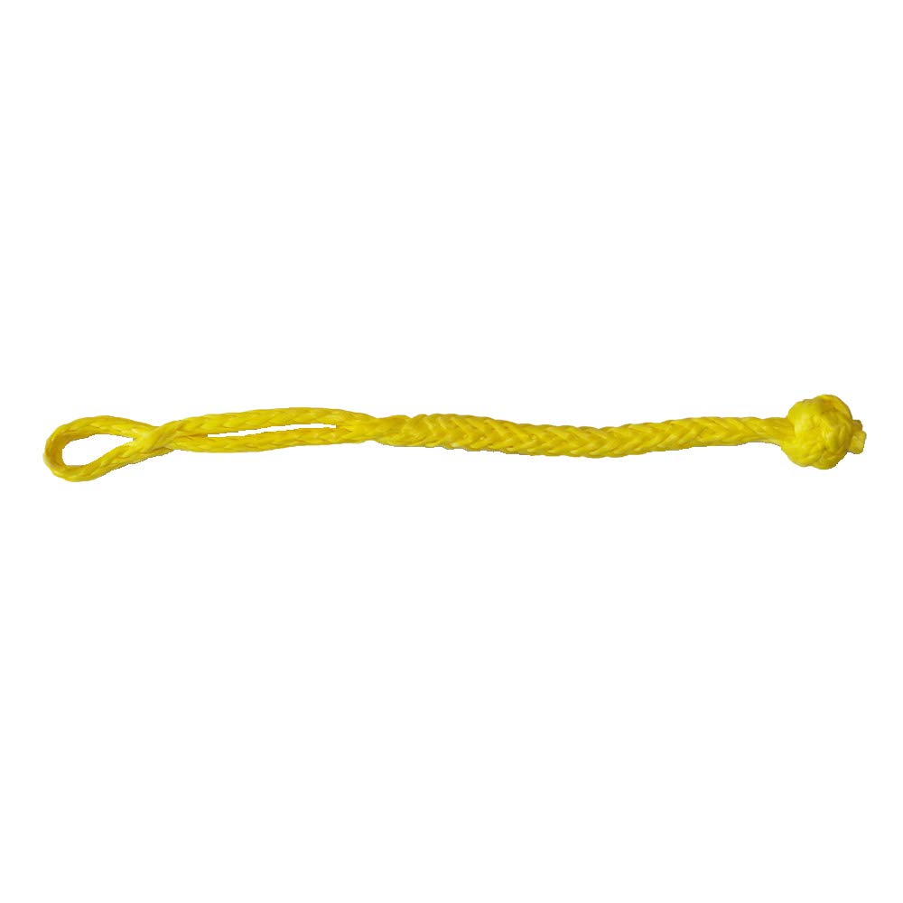 2PC / Set UHMWPE 7/32 "Grillo morbido per argano auto attività all'aperto-colore giallo