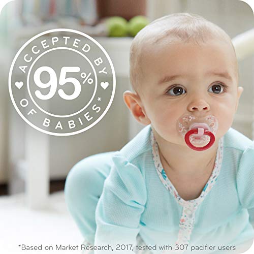 Image of NUK Orthodontic Pacifiers, 6-18 Months, 2 Pack
