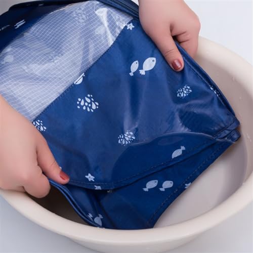 Garment Bags 4 Pcs Clothing Dust Cover, Hanging Household Dust Bag Cover, Clothing Hanging Bag, Oxford Cloth Coat Cover Clothing dust Cover (Color : A, Size : 60X90cm)3