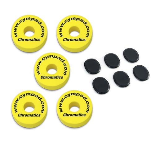 Coussinets Cympad Chromatics amortisseurs de 40mm pour éliminer les harmoniques de cymbale