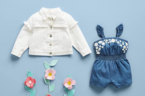 Mud Pie baby-girls Kids Denim Romper2