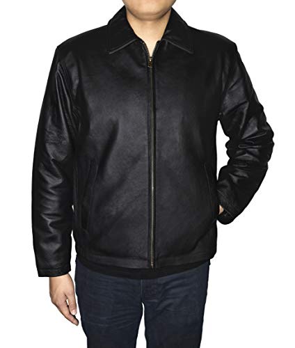 Victory Outfitters Men's Genuine Leather Open Bottom Jacket
