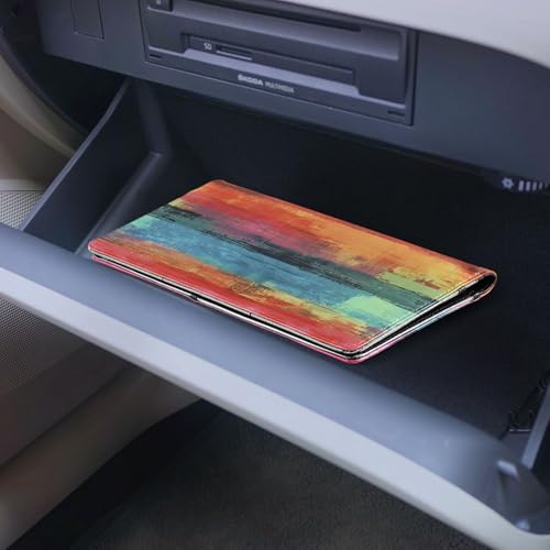 Organizador para carro de cuero PU miniatura 6