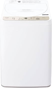 Amazon | シャープ タテ型 全自動洗濯機 洗濯 6kg 幅52.0cm ステンレス