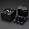 King Will Mens 6mm Black Matte Finish Tungsten Carbide Ring Domed Engagement Wedding Band Comfort Fit 8.5 #5