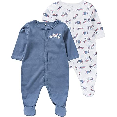 NAME IT Baby Baby-Jungen NBMNIGHTSUIT 2P W/F Bering SEA NOOS Kleinkind-Schlafanzüge, 56 Cover