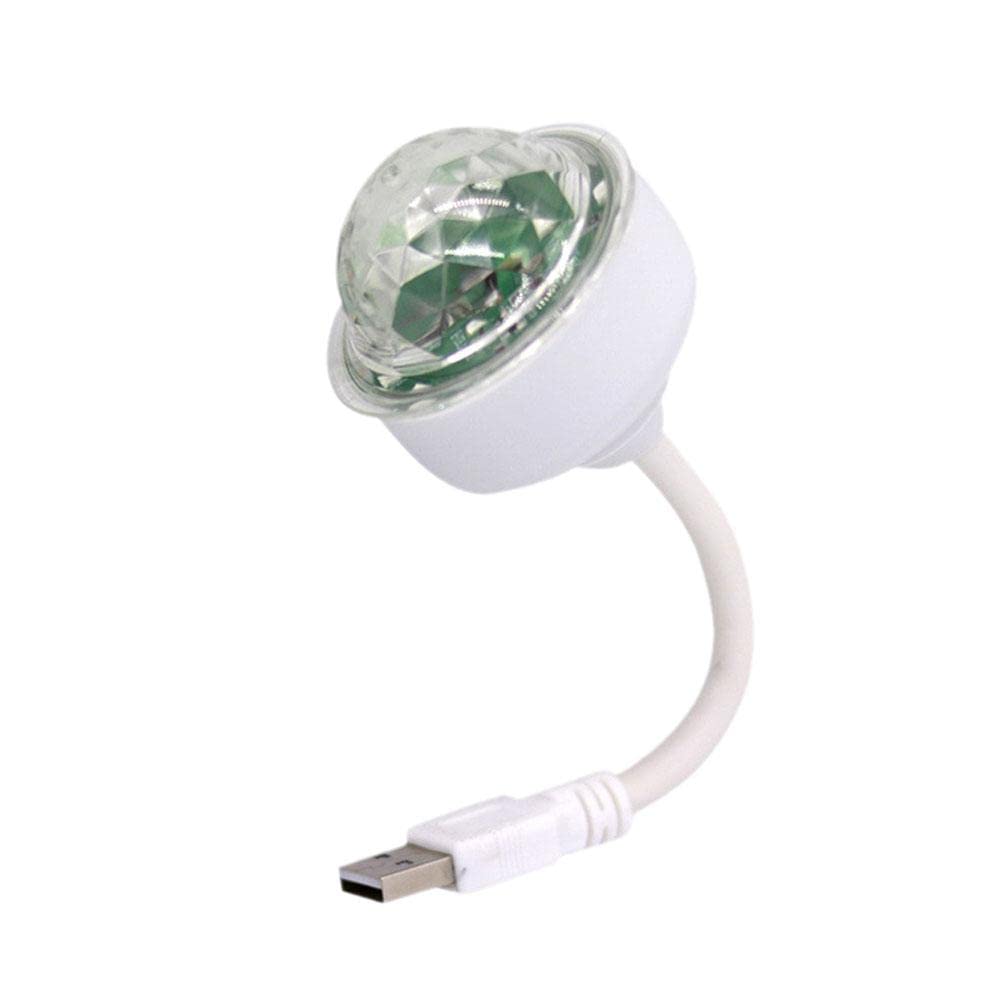 Multicolor LED Starry Sky Projection Lamp Mini USB Car Roof Star Night Light USB Atmosphere Lamp Car Interior Decorative Accessories