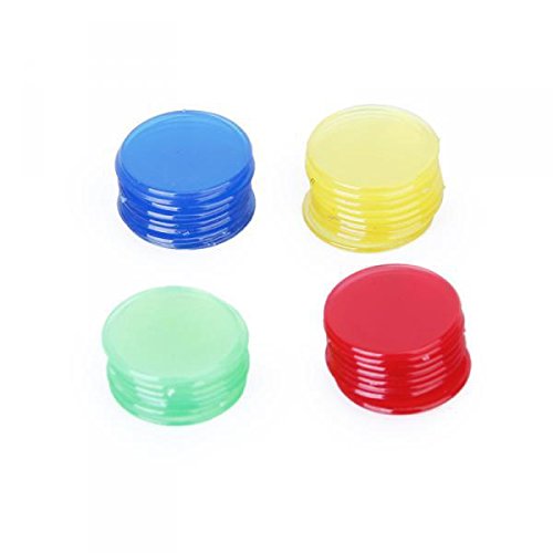 ATORSE Toy 200 Pieces Casino Poker Chips 19mm Bingo Chips Tokens Casino for Card Games-Toys & Hobbies-Games-Board & Traditional Games-Contemporary Manufacture-image-16