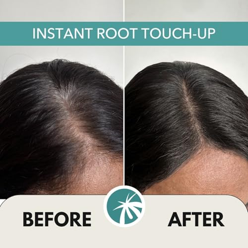 Image of Paradyes Cover Up Powder Natural Black Instant Root Tint | Covers Grey Roots & Bald Spots Instantly for Women & Men | Long-Lasting | Matte Finish | Easy Application | 4gm