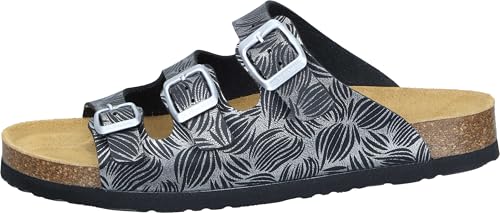 Unisex Mule Loafer, Black, 11 US Women2