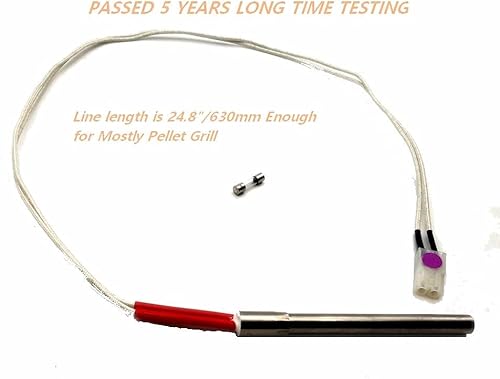 Miniatura 2 de Firsgrill Paquete de 2 piezas de repuesto de varilla encendida de 120 V 200 W para Treager Pit Boss Pellets parrillaahumador (2, varilla encendida)