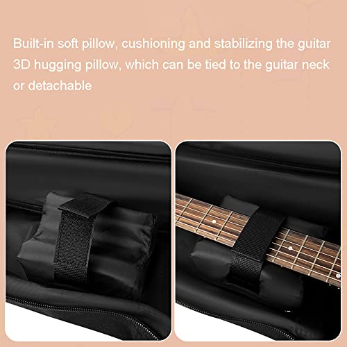 LXDZXY Housse pour Guitare,Guitare Etanche avec Poches Externes Housse,Oxford Housse de Guitare,pour 40/41 Pouces… - Les Beatles, Paul McCartney, John Lennon, RIngo Starr, George Harrison LXDZXY Housse pour Guitare,Guitare Etanche avec Poches Externes Housse,Oxford Housse de Guitare,pour 40/41 Pouces… – Image 5