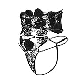 erotik slip strass höschen t pants pu bodysuits trikot gummi flexible hot catsuit kostüm frau mädchen halfter perspektive einfarbig schlank weich lingerie set unterhosen spitzen-unterwäsche netz high waist schuppen strassaccessoire schwarz größ