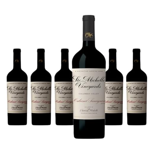 Chateau Ste. Michelle Retro Cabernet Sauvignon - Rotwein aus den USA - 6 x 0,75L