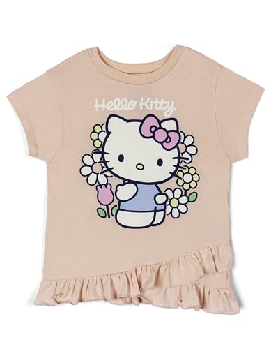Image of Hello Kitty Girls T-Shirt and Leggings Outfit Set Toddler to Big Kid Sizes (4T - 14-16)