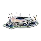 Einfach zu montieren: 3D-Kits mit Teilen, die zusammenpassen, um eine detaillierte Reproduktion des offiziellen Stadions zu erstellen.