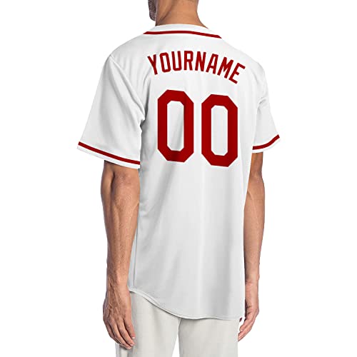 Camisetas personalizadas deportivas de béisbol estilo Hip Hop con botones y malla para equipo miniatura 2