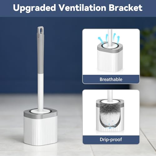 Toilet Brush 3-Pack Set with Hidden Holder - Only $6.99 - Image 5