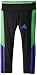 adidas Little Girls' Performance Tight Legging, Black Caviar, 6X