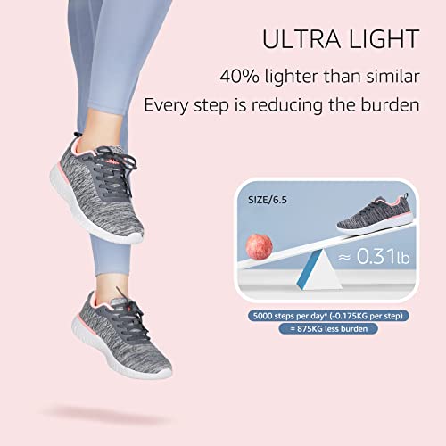 STQ Vrouwen Trainers Casual Veterschoenen Road Running Sneakers - Image 4