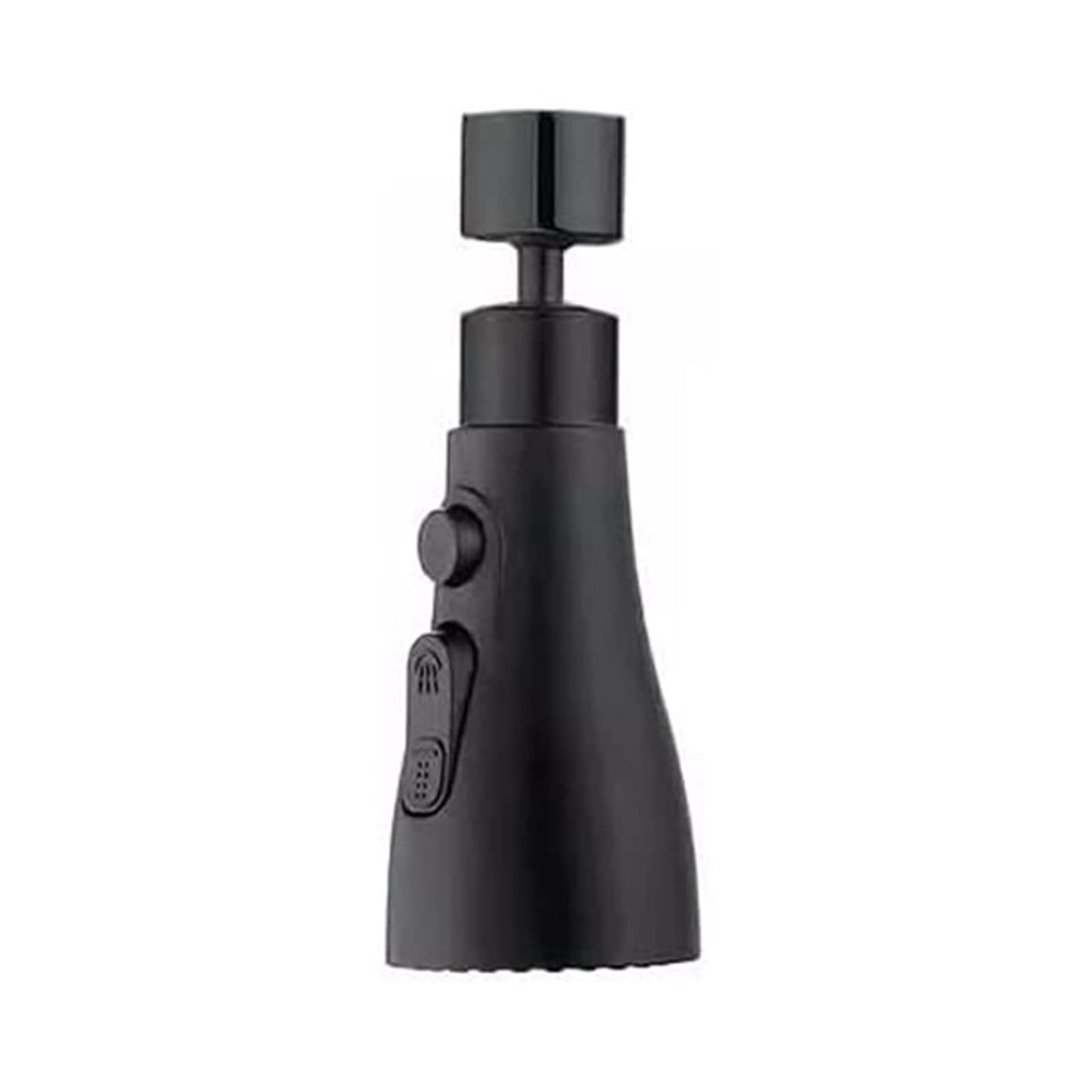 Girar grifo giratorio aireador 3 funciones cabezal de pulverización 360 ° grifo giratorio cabeza spayer G1/2 aireador de fregadero de ahorro de agua para grifo de cocina cabezal de pulverización de