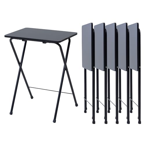 RP(YAMAZEN) ܂肽݃e[u y6gz TChe[u (EEEMɋV) 50×s48×70cm ܂ e[u  i ubN/ubN RYST5040H*6(BKBK4