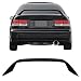 Trunk Spoiler Fits 1994-2001 Acura Integra | TR Unpainted Black ABS Rear Boot Deck Lid Roof Wing Replacement by IKON MOTORSPORTS | 1995 1996 1997 1998 1999 2000