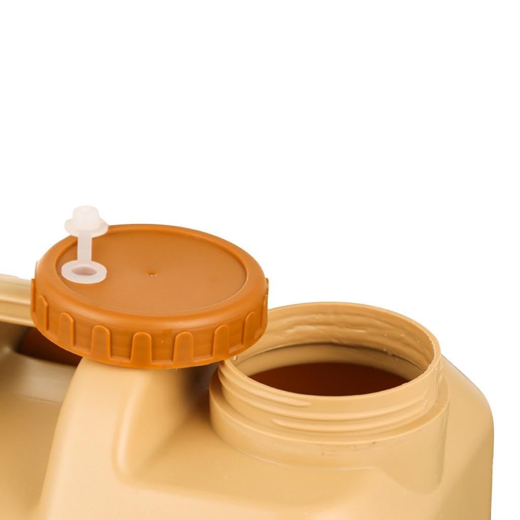 Contenitore per Acqua da 20 Litri con Rubinetto E Maniglia, Tanica d'Acqua Portatile di Grande capacità