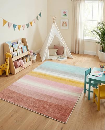 Alfombra Rugs.com Whimsy Kids Collection 5x7 multicolor miniatura 3