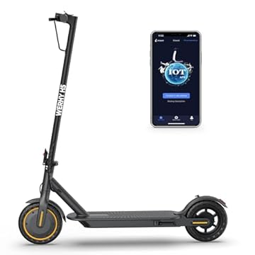 electric scooter with built in lock