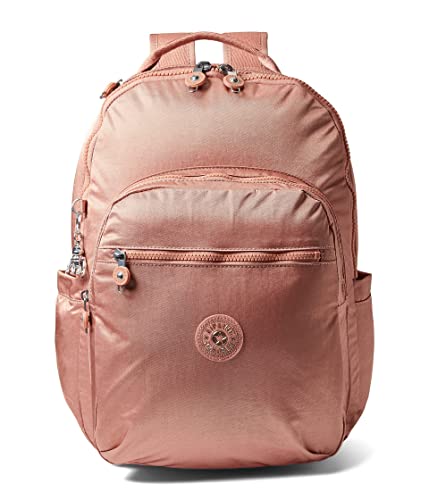 Image of Kipling Women's Seoul 15 inch Laptop Backpack, Durable, Roomy with Padded Shoulder Straps, Built-In Protective Sleeve
