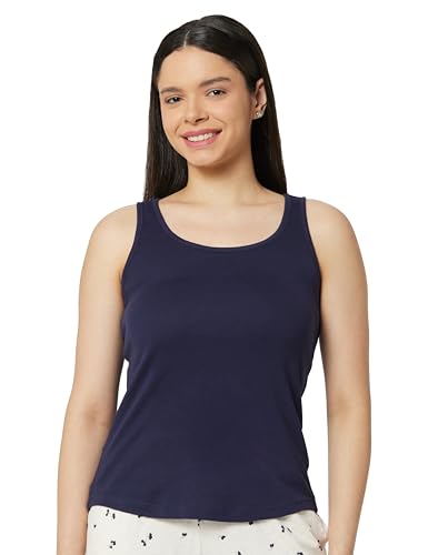Van Heusen Women's Cotton Regular Fit Anti Bacterial Tank Top - 1...