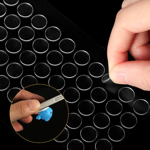 500pcs Sticky Tack Putty, Diameter 0.79in Round Strong Adhesive C...