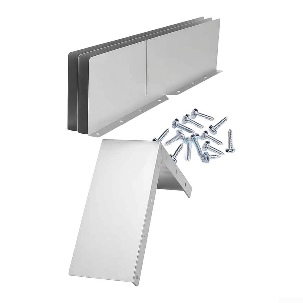 Protectores Esquina Canalón Aluminio 4 Pcs Protectores Esquina