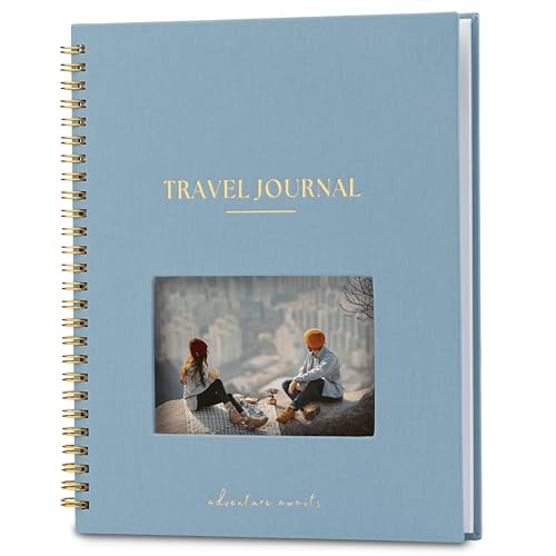 Nook Theory Personalized Travel Journal for Women, Men -...