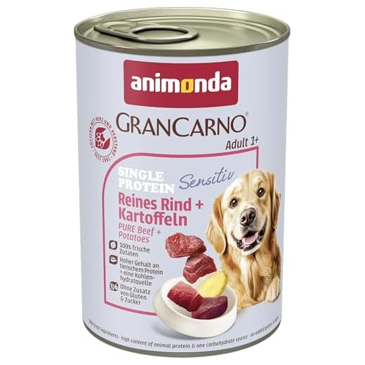 Animonda GranCarno Sensitiv Nassfutter für Hunde