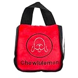 Haute Diggity Dog Chewlulemon Tote, Plush Designer Dog Toys with Interactive Squeaker, Stimulating Pet Enrichment, Machine-Washable & Safe Materials for All Breeds, One Size