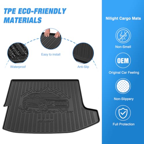 Image of Nilight Cargo Mat for Chevy Trax 2024-2026