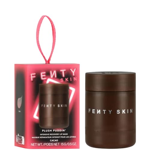 Fenty Skin Plush Puddin' Intensive Recovery Lip Mask - Cacao (.5 Oz)
