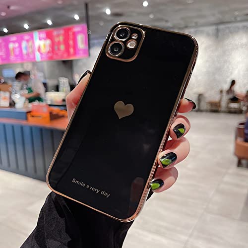 Coque cœur d'amour iPhone 14 Pro Max 13 12 protection antichoc