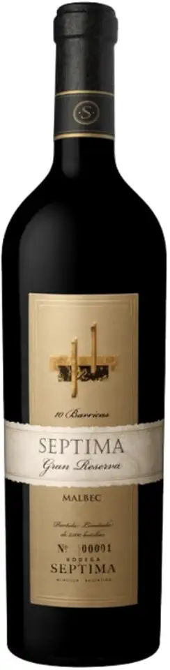 Vinho Tinto Septima Gran Res 10 Barricas Malbec