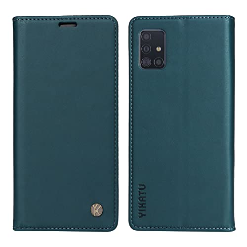 Capa Carteira Flip para Samsung Galaxy A51 Capinha de Couro com Suporte de Cartão Suporte Magnético