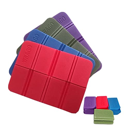 Folding Xpe Sitting Mat Waterproof Green for Camping