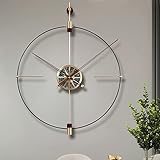 3. DISEÑO SOFISTICADO: el reloj de pared tiene mucha textura y cada detalle está cuidadosamente diseñado para brindar la máxima vida simple. Las agujas están fabricadas a mano en nogal negro, que conserva la textura natural de la madera y se combina a la perfección con herrajes de cobre y una estructura de fibra de vidrio de alta resistencia. Las conchas en el medio estilo A son hermosas y coloridas bajo las luces, el efecto se duplica