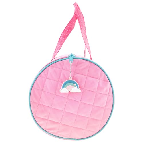 Stephen Joseph Girls' Quilted Duffle, Pink Unicorn2