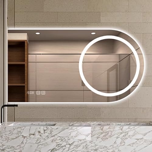 Miroir de salle de bain intelligent pour supprimer la buée après la douche