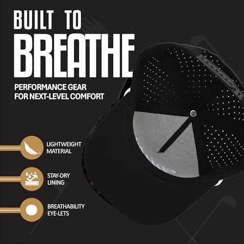 Image of Curves & Clubs Titties Golf Hat - Funny Golf Hat, Titties Hat - Funny American Hat - One-Size-Fits-All - Men's Gifts