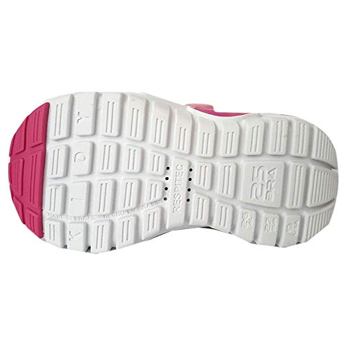 Tênis Infantil Menina Kidy Tec Gel Respitec Pink e Rosa-28